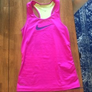Bright Purple Nike Pro Shirt